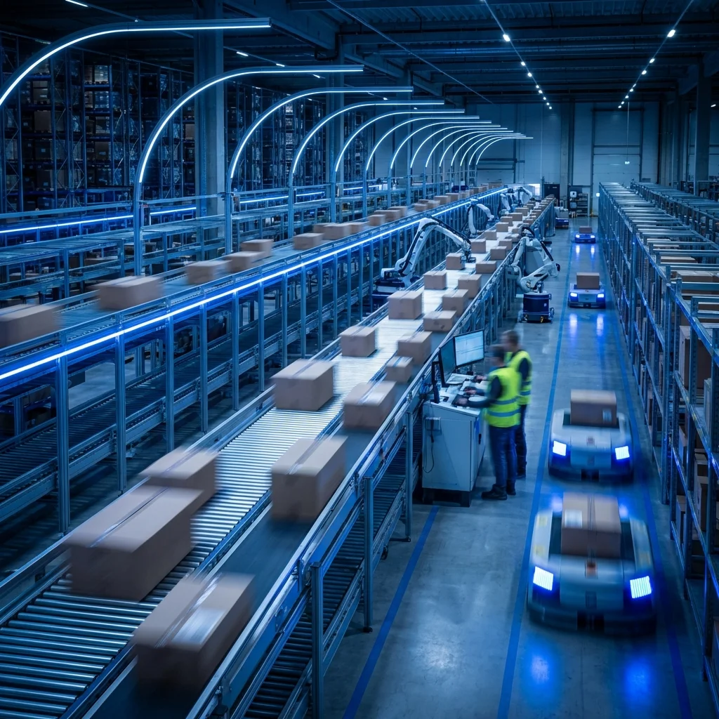 Modern warehouse facility